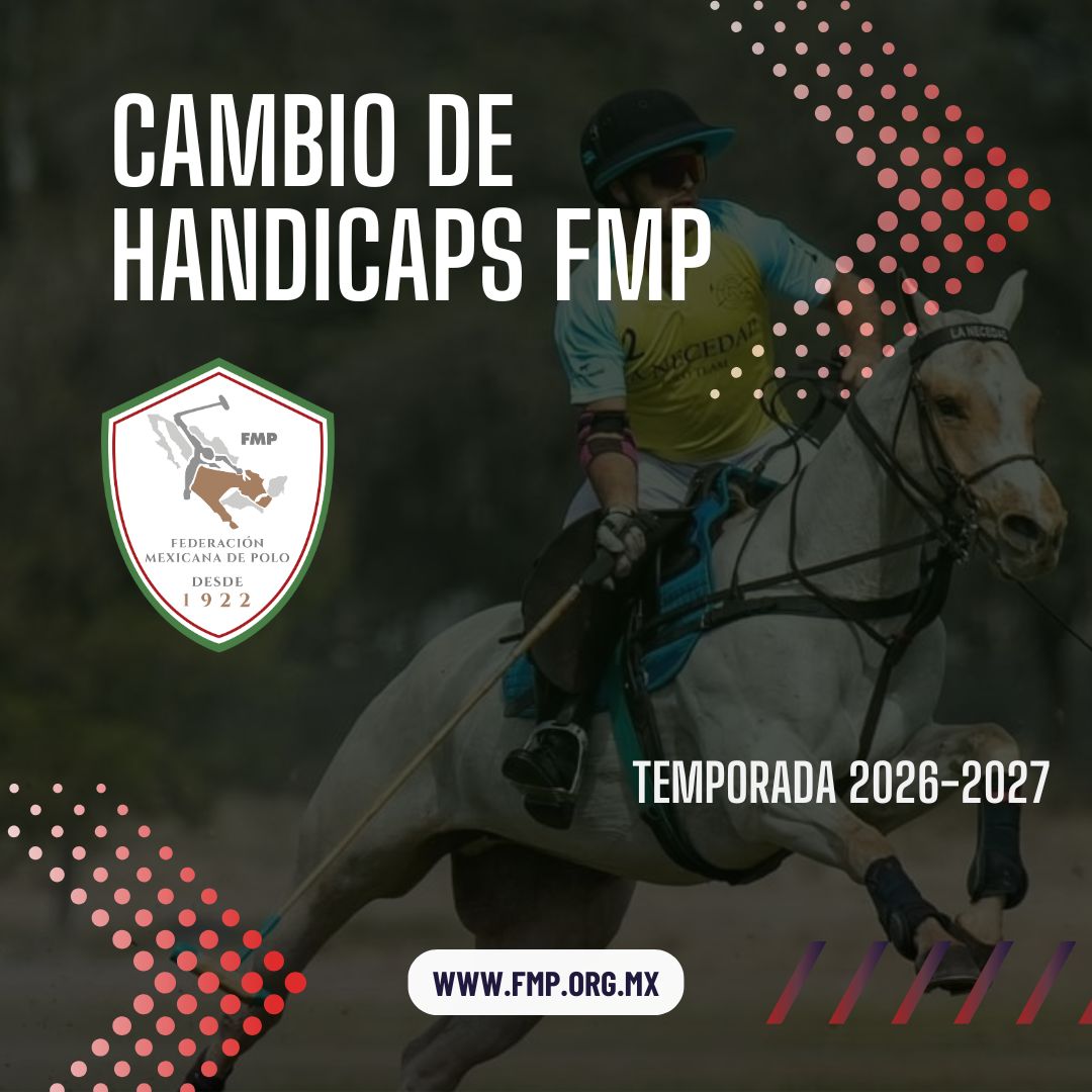 MODIFICACIONES DE HANDICAPS 2026-2027